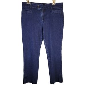 Anthropologie the Essential Slim capris jeans Size 12